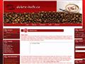E-shop s kávou -  zrnková káva