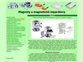 Magnety a magnetické separátory - Magnet Pro