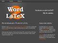 Převod dokumentů do LaTeXu