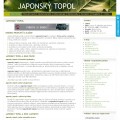Japonský topol řízky a sazenice
