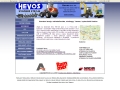 Hevos s.r.o. - Stavební stroje, náhradní díly, opravy