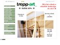 Dřevěné schody TREPP-ART