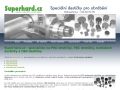 Superhard - PKD, CBN, PCD, karbidové destičky