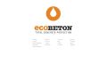 Ecobeton - hydroizolace betonu a jiných stavebních materiálů