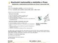 Doučování matematiky a statistiky