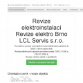 Revize elektro - LCL Servis s.r.o.